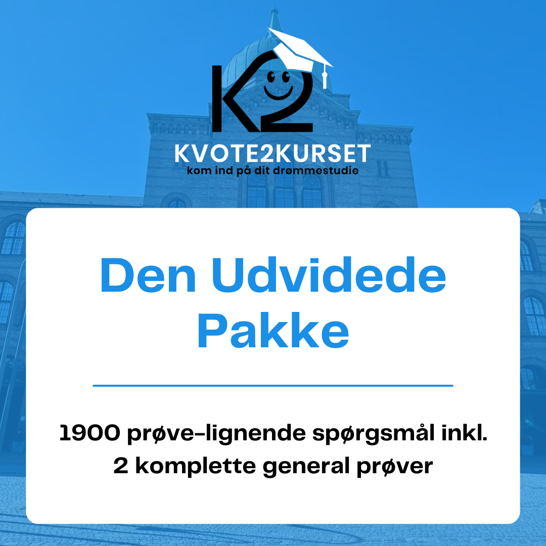 Udvidet Forberedelse 2026